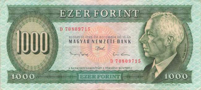 1000 Forint 1993 p.176b